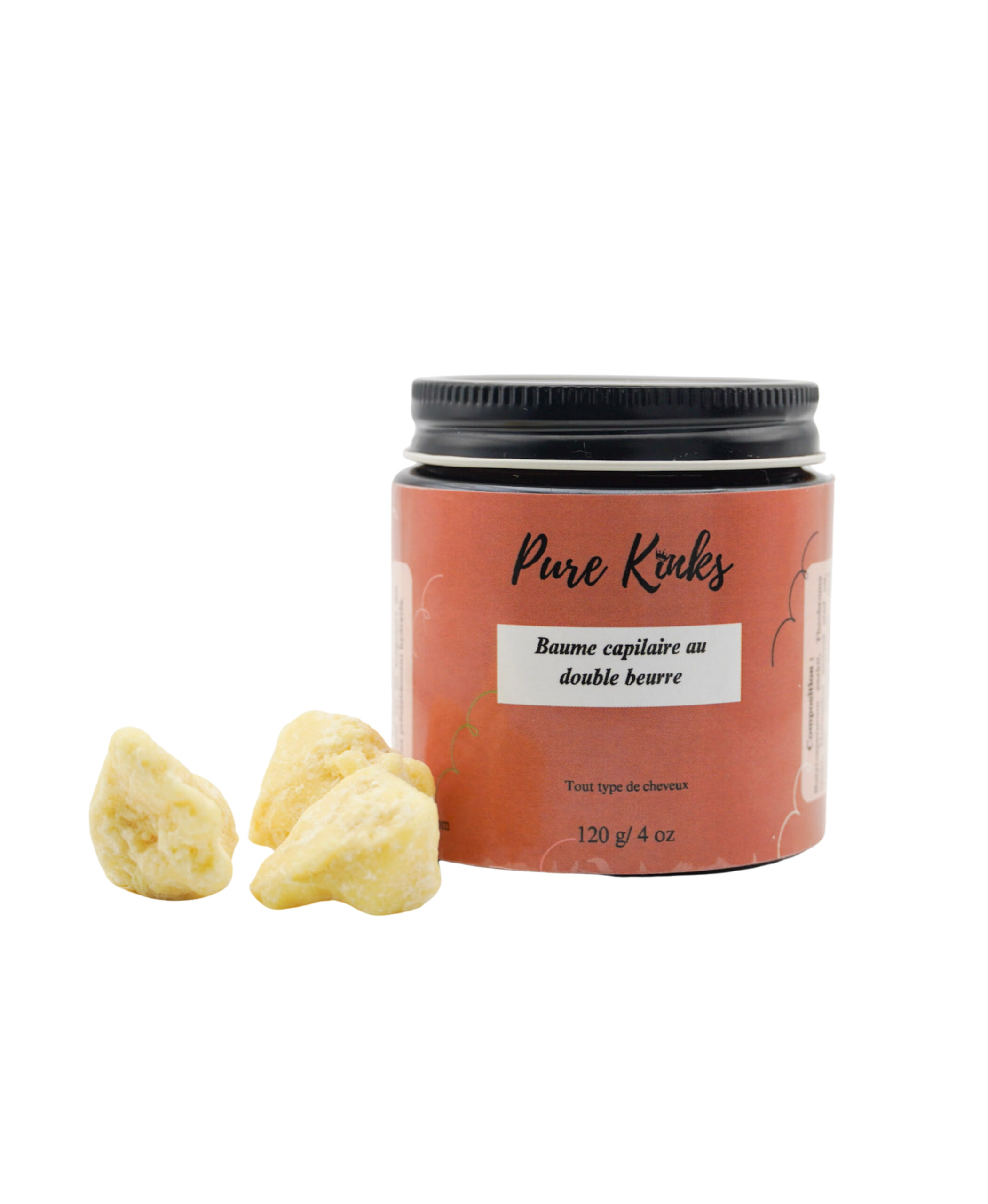 Baume capillaire au double beurre